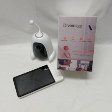 Dreamegg Baby Monitor with 30h Battery, Pan-Tilt-Zoom, 1000ft Range Upgrade Video Camera and Audio